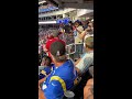 Angry L.A. Rams Fans Confront 49ers Fans at SoFi Stadium on 10/30/2022 #shorts #larams #49ers #nfl