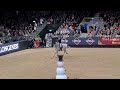 The London International Horse Show - Puissance final. Guy Williams & Joseph Trunkfield