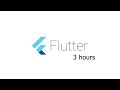 Flutter Tutorial For Beginners in 3 Hours