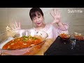 SUB) Raw Oyster 1kg Pork belly 2Kg Oyster Kimchi Spicy cold soup Noodles REAL SOUND ASMR MUKBANG