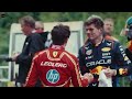 Max Verstappen congratulates Charles Leclerc on Pole Position | Qualifying Behind the scenes