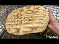 Baking Bread | Baking Iranian Sangak and Barbari Bread by a 30-Year Experienced Artisan👌