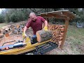 #232 Part #1 Speeding up my log splitter cycle time! Tractor supply log splitter