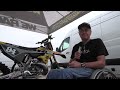 Mitch Payton on Ken Roczen's Pro Circuit Yamaha YZ250 Two Stroke