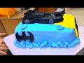 Batman Theme Cake | Customize Cake |Cake video |Chocolate Fudge Cake | Baking Video |karachivideo