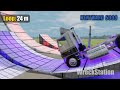 Which Ramp Loop Gives Longest Jump? - Beamng drive