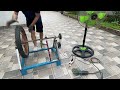 Free energy generator. How to make a free energy generator from a flywheel mechanism