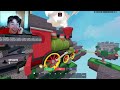 Spectating the #1 Monthly Wins Player in Roblox Bedwars