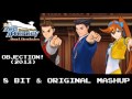 Phoenix Wright: Ace Attorney - Dual Destinies Objection! (2013) 8 Bit & Original Mashup