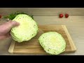 Do you have cabbage and eggs at home? 😋2 easy, quick and tasty cabbage recipes # 165
