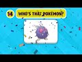 WHO'S THAT POKÉMON? | Guess 15 Pokemon (Gen 1) | Pokémon Quiz