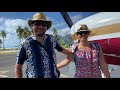 4K  -  BORA BORA  & Tupai from the sky 🇵🇫 French Polynesia , Paradise island (Cessna 208)