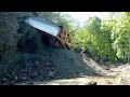 Dozer in the Forest{Difficult and DANGEROUS road TRYING TO DO}TRYINGTO MAKE A HARD RISKY ROAD PART.2