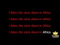 Toto - Africa (Karaoke Version)