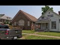 Driving Around Small Town Charleston, Illinois in 4k Video