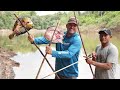 REAL Survival Food in the Middle of a Remote Jungle! {Catch Clean Cook} Rewa, Guyana