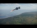 War Thunder simulator battles - Duel between Su-27 and F-15