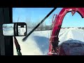 International hydro 186  with blanchet snowblower inside cab