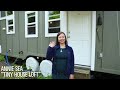 Music filled TINY HOME is her dream come true!