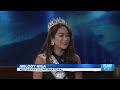 Melody Higa,  Miss Hawaii U.S. International on Good Morning Hawaii