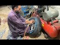 Amazing Technique of Repairing Broken Allory Rim | Restoration Old Alloy Rim of Car