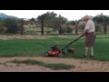 Grandaddy cuts the grass