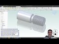 Threads for 3D Printing in Alibre Atom3D and Design Professional