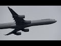 FRANKFURT AIRPORT PLANESPOTTING 2023 WITH DELTA 767 GO AROUND AND ATLAS AIR 747 HARD LANDING