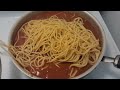 Autism and Food| Spaghetti Homemade| Quick and Easy Dinner|