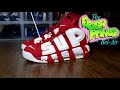 How I lace My Nike Air More Suptempo's / Nike Air More Uptempo 3 WAYS
