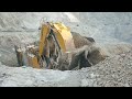Smooth Digging Komatsu PC4000 Excavator Loads Dump Trucks Construction and Mining Machines in Action