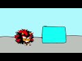 Shadow getting electrocuted by a electric cube!