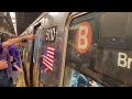 NYC Subway: R68A (B) Train Entering Dekalb Av