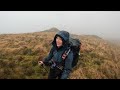 Mountain Camping with my £21 Tent • Staying Warm & Dry with Questionable Shelter