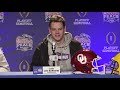 LSU QB Joe Burrow discusses Oklahoma in Peach Bowl, Heisman, Clyde Edwards-Helaire, more