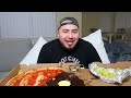 PAPA JOHNS MUKBANG PIZZA EATING SHOW