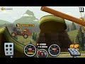 hill climb racing 2-I ride in forest trails with rock bouncer