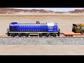 Verticle Spiral Track vs Speeding Train - Beamng Drive