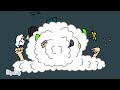 Cloudy fight animation