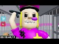 SPEED Run in 63 Scary Obby from Barry Prison, Skibidi Toilet, Carnival, Papa, Piggy, Police Girl