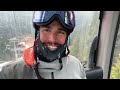 Skier Attempts a Whistler Top to Bottom with Zero Snow