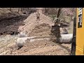 Spring Runoff WASHED OUT our Neighbor's Access Road - He HIRED me to fix it