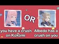 Would You Rather - Genshin Impact pt. 2