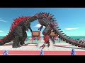 King Kong + Ghidorah + THERMONUCLEAR Godzilla vs MECHAGODZILLA + Kiryu + Gigan