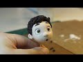Making Luca and Alberto Diorama with clay