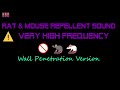 ⚠️(Wall Penetration Version) 🚫🐀🐁 Rat & Mouse Repellent Sound Very High Frequency (9 Hour)