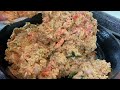 BEST SEAFOOD CORNBREAD DRESSING w/ Shrimp and Crawfish | Southern Style Seafood Dressing