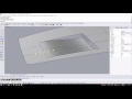 Rhino3d Tutorial - Engine Cover - Adding Local Detail (2 of 3)