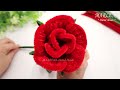 🌹ROSE PIPE CLEANERS DIY🌹How to make a rose for a gift