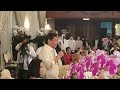 Duterte sings in Malacañang a month before he steps down